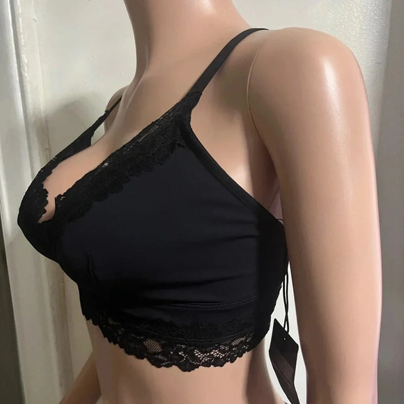 NWT SAVAGE X FENTY By RIHANNA Women’s Lace Race Sports Bra - Picture 6 of 11